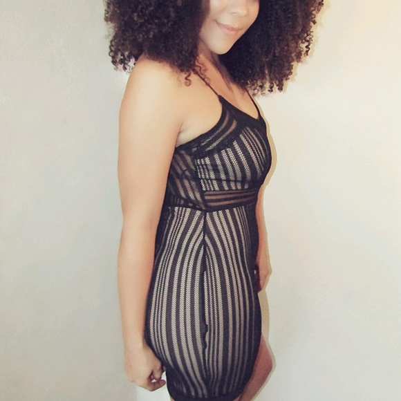 Dresses & Skirts - "Black and Tan" striped dress Dresses & Skirts - "Black and Tan" striped dress